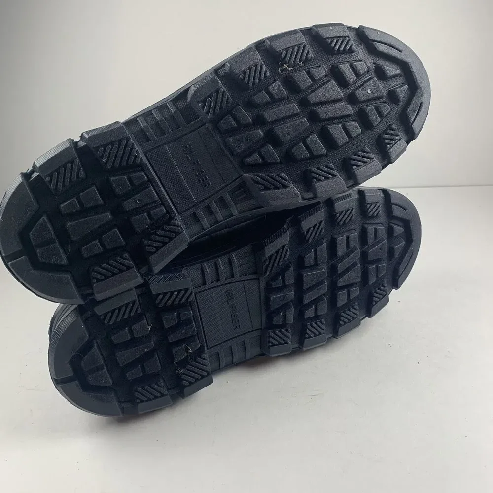 Tommy Hilfiger Candid Rain Boots Womens Size 11 Navy Casual Pull-On Ankle Boots‎